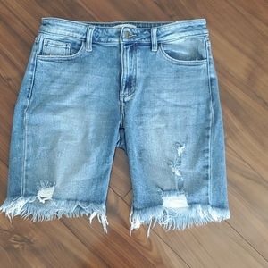 KanCan denim bermuda shorts